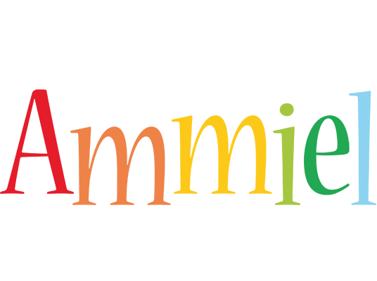 Ammiel birthday logo