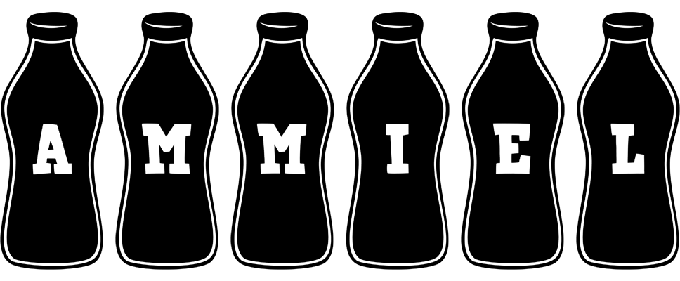 Ammiel bottle logo