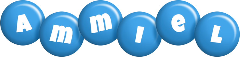 Ammiel candy-blue logo