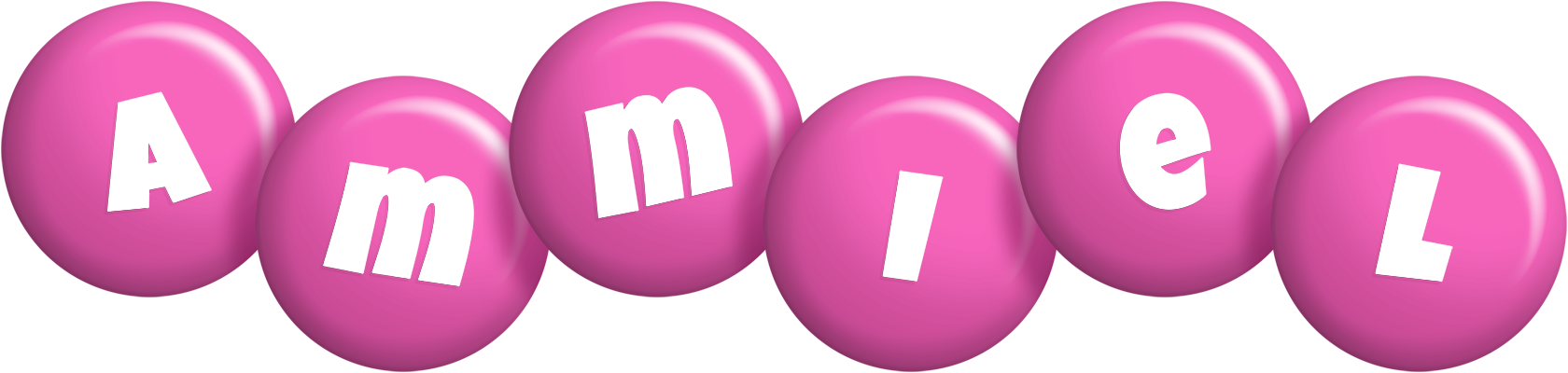 Ammiel candy-pink logo