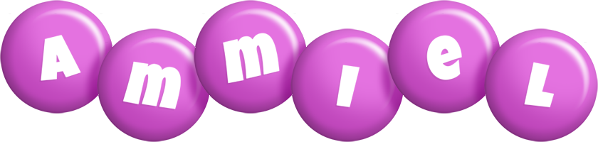 Ammiel candy-purple logo