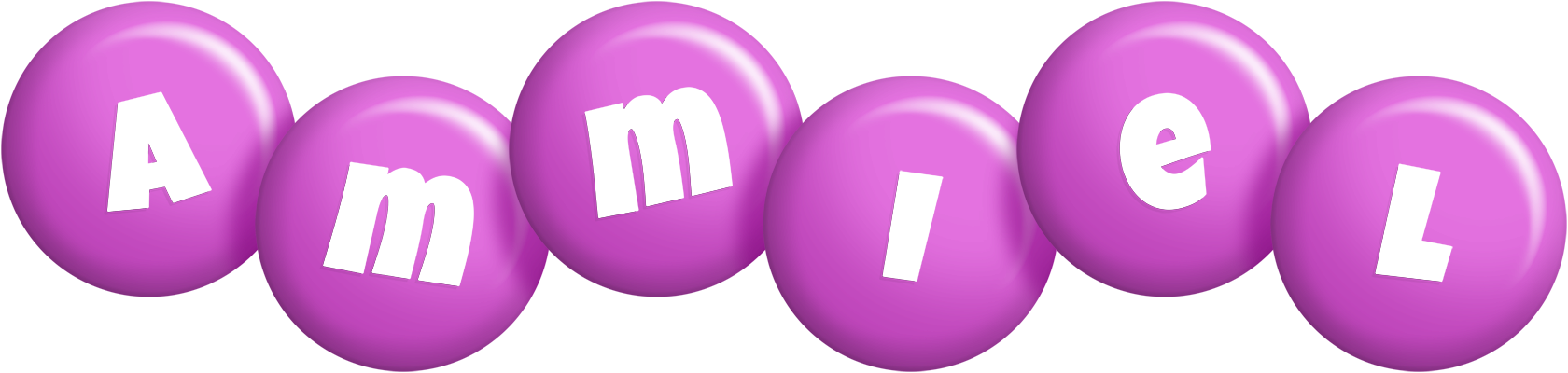 Ammiel candy-purple logo