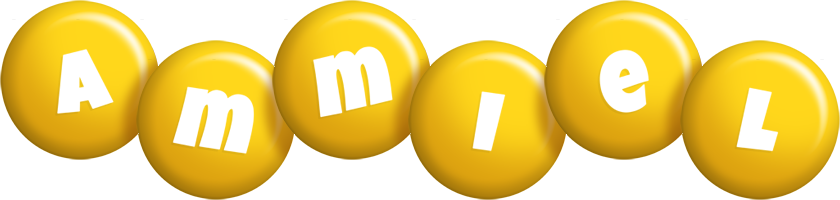 Ammiel candy-yellow logo