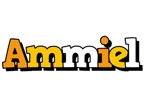 Ammiel cartoon logo