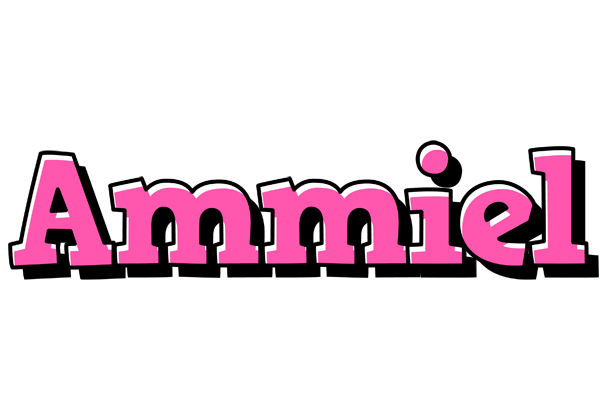 Ammiel girlish logo