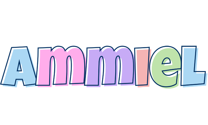 Ammiel pastel logo