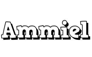 Ammiel snowing logo