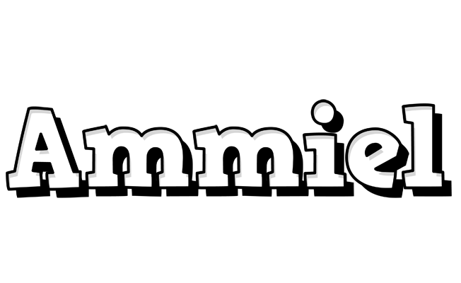 Ammiel snowing logo