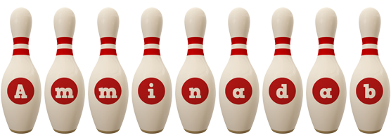 Amminadab bowling-pin logo