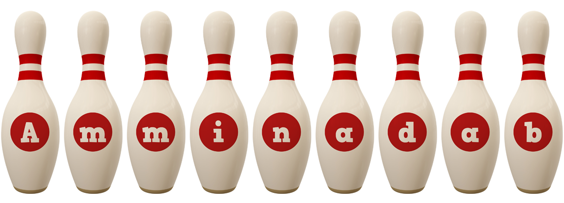 Amminadab bowling-pin logo