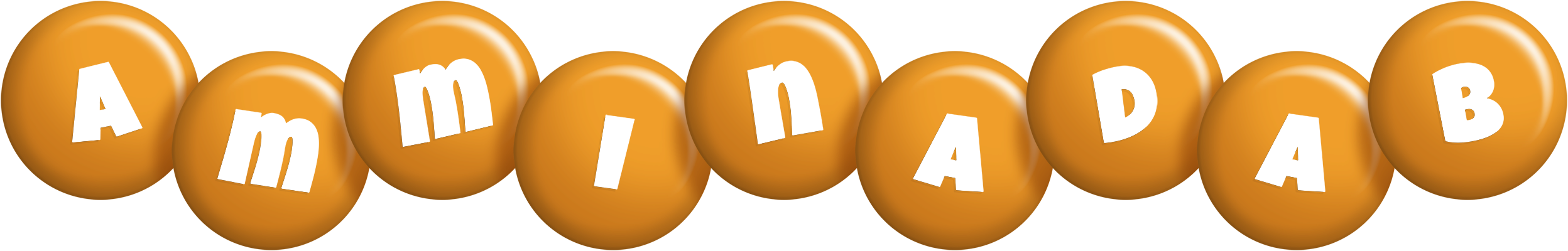 Amminadab candy-orange logo