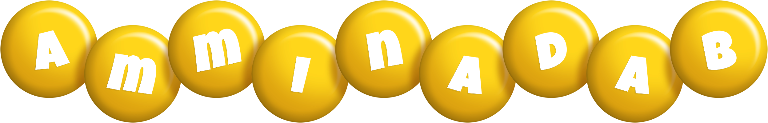 Amminadab candy-yellow logo