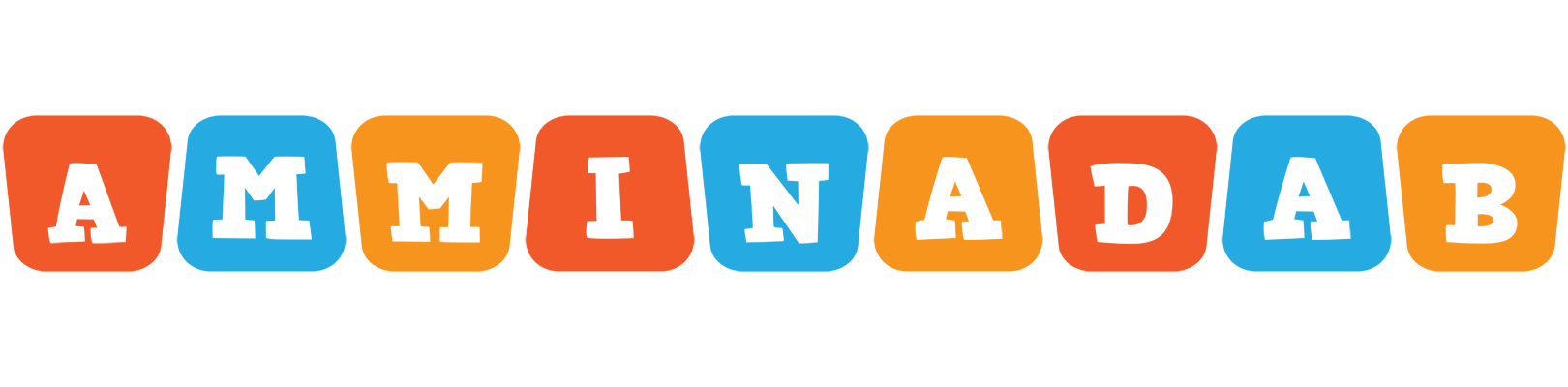 Amminadab comics logo