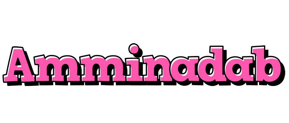 Amminadab girlish logo