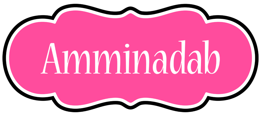Amminadab invitation logo