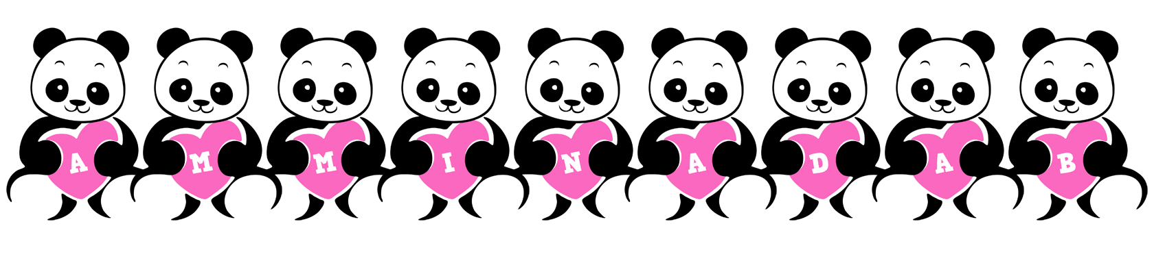 Amminadab love-panda logo