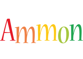 Ammon birthday logo