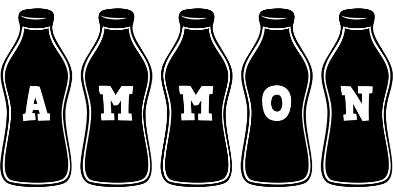 Ammon bottle logo