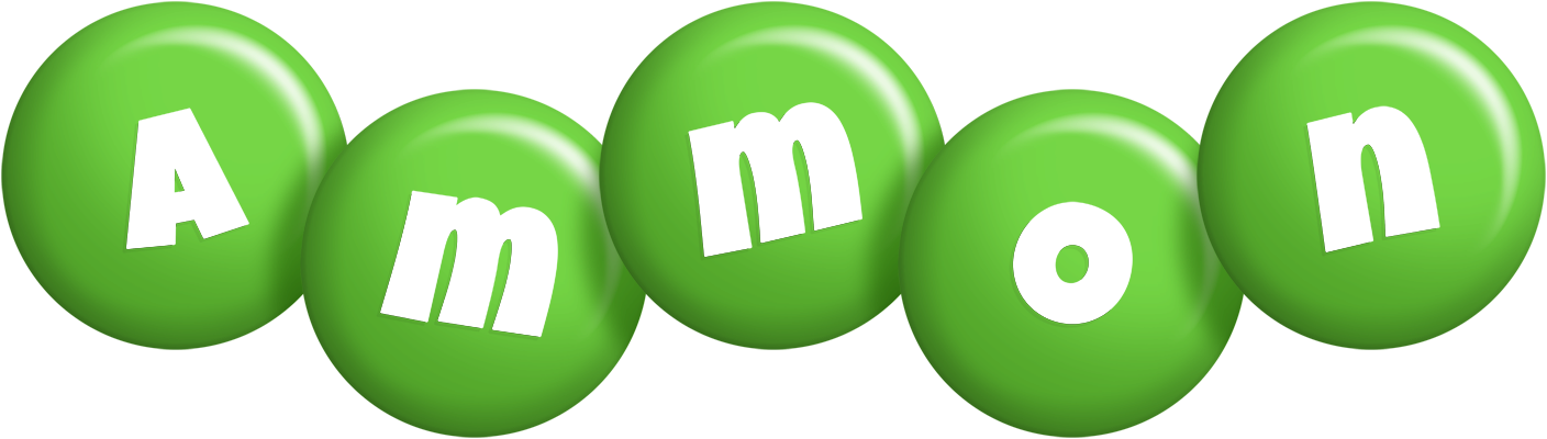 Ammon candy-green logo