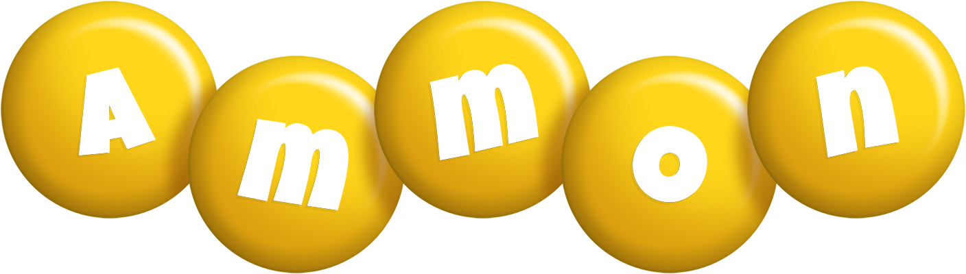 Ammon candy-yellow logo