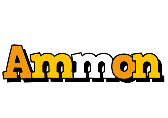 Ammon cartoon logo