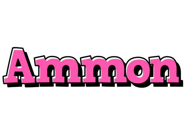 Ammon girlish logo