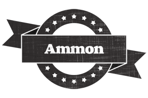 Ammon grunge logo