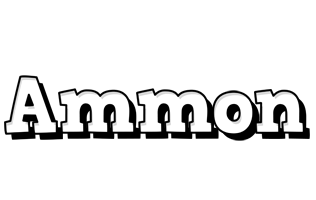 Ammon snowing logo