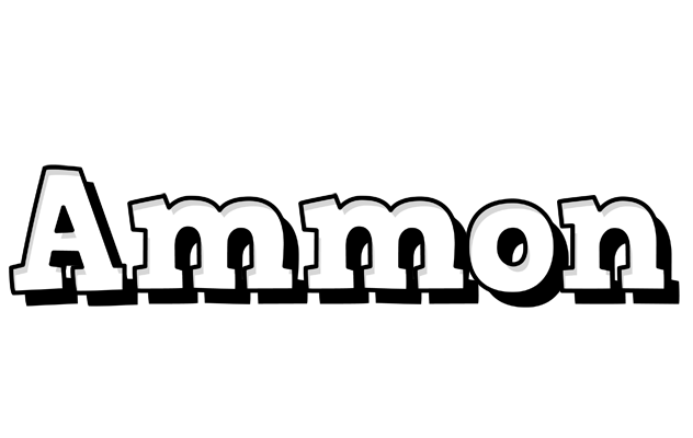 Ammon snowing logo