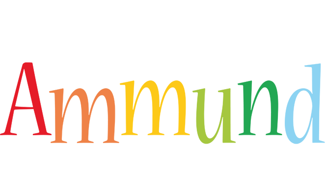 Ammund birthday logo