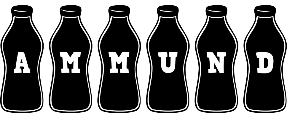 Ammund bottle logo