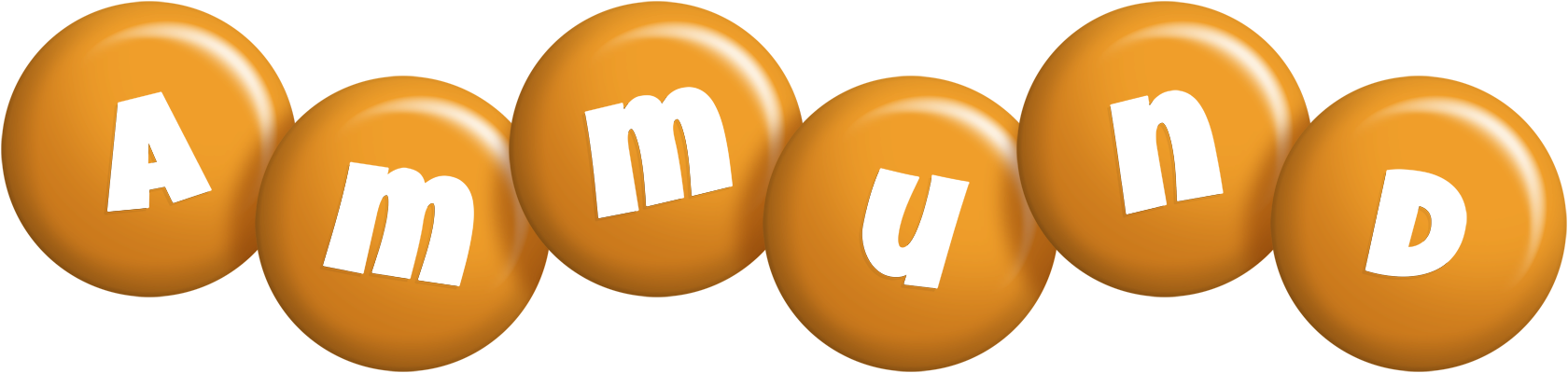 Ammund candy-orange logo