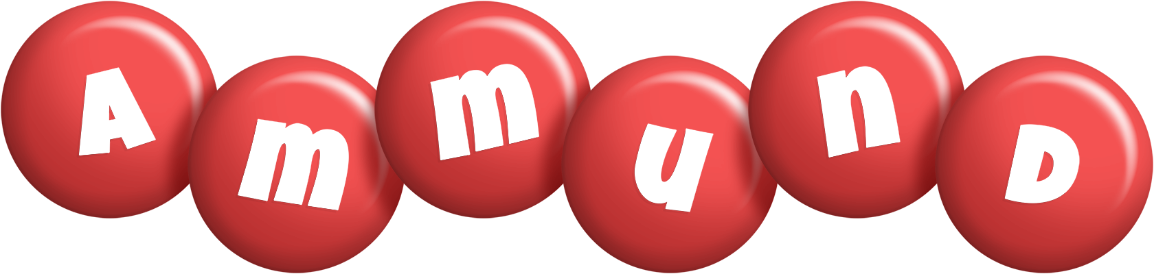 Ammund candy-red logo