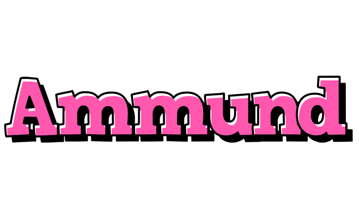 Ammund girlish logo