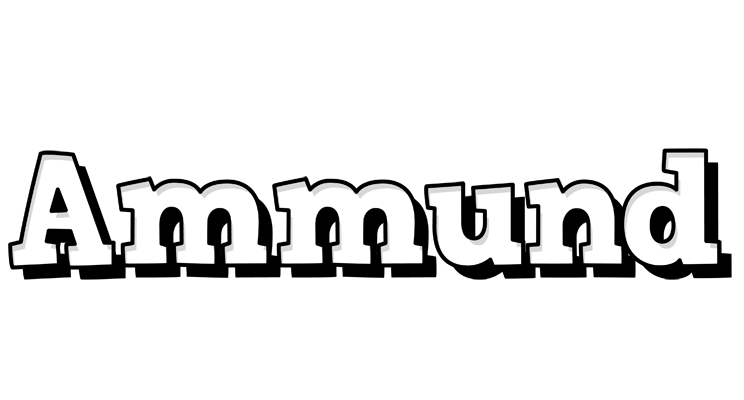 Ammund snowing logo