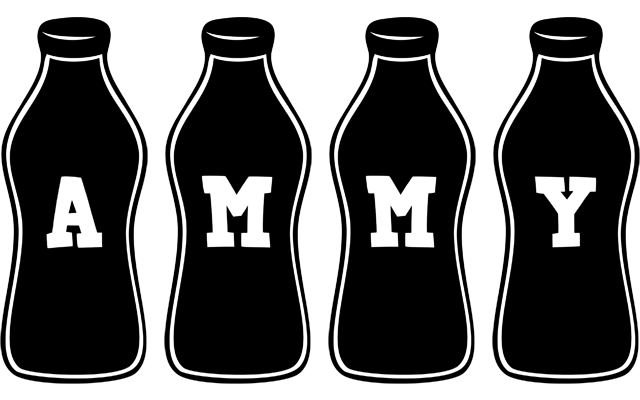 Ammy bottle logo