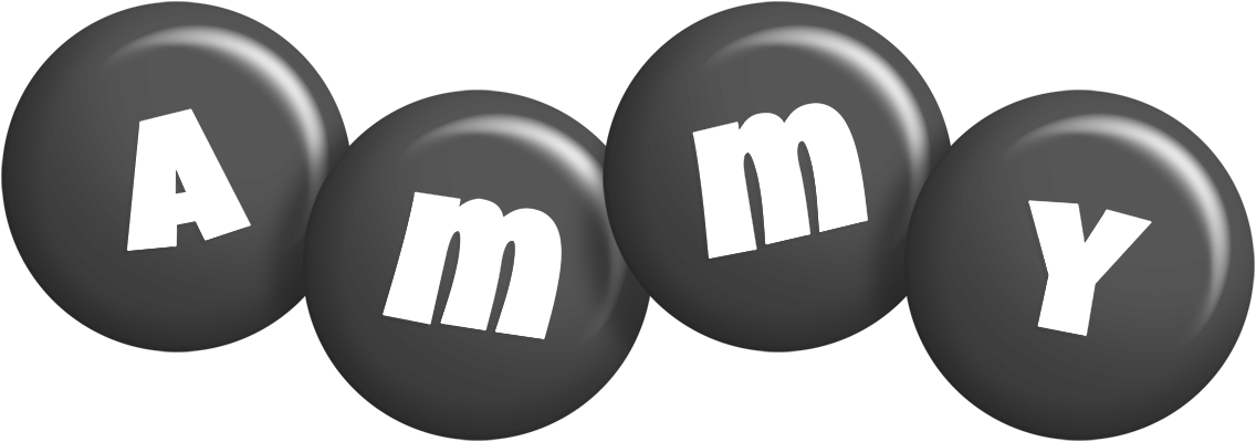 Ammy candy-black logo