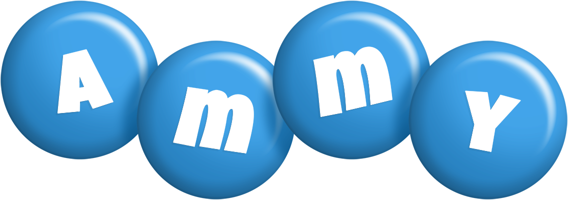 Ammy candy-blue logo