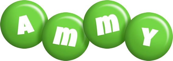 Ammy candy-green logo