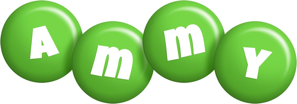 Ammy candy-green logo