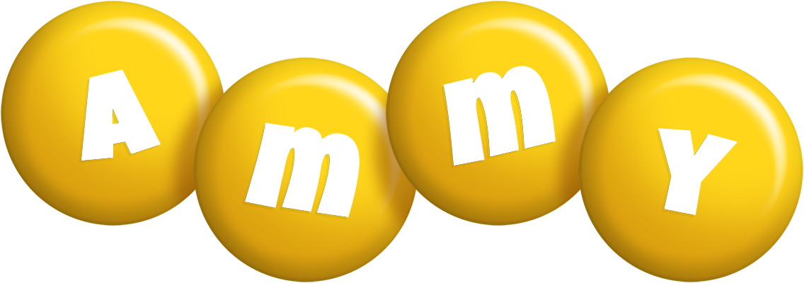 Ammy candy-yellow logo