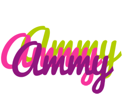 Ammy flowers logo