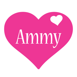 Ammy love-heart logo