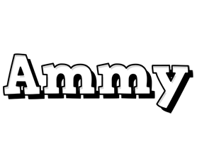 Ammy snowing logo