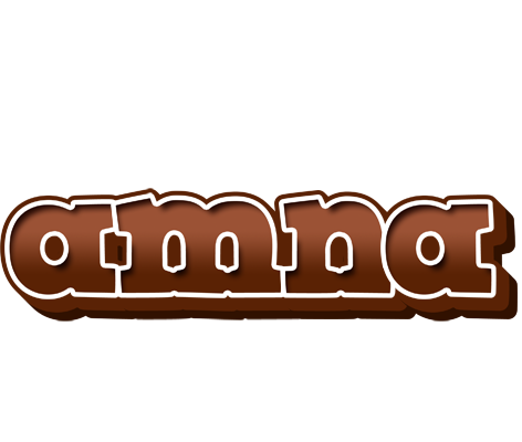 Amna brownie logo
