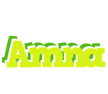 Amna citrus logo