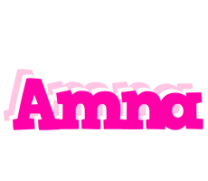 Amna dancing logo