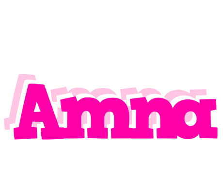 Amna dancing logo