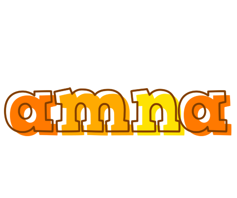 Amna desert logo