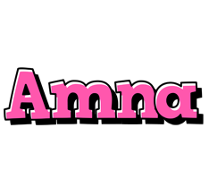 Amna girlish logo